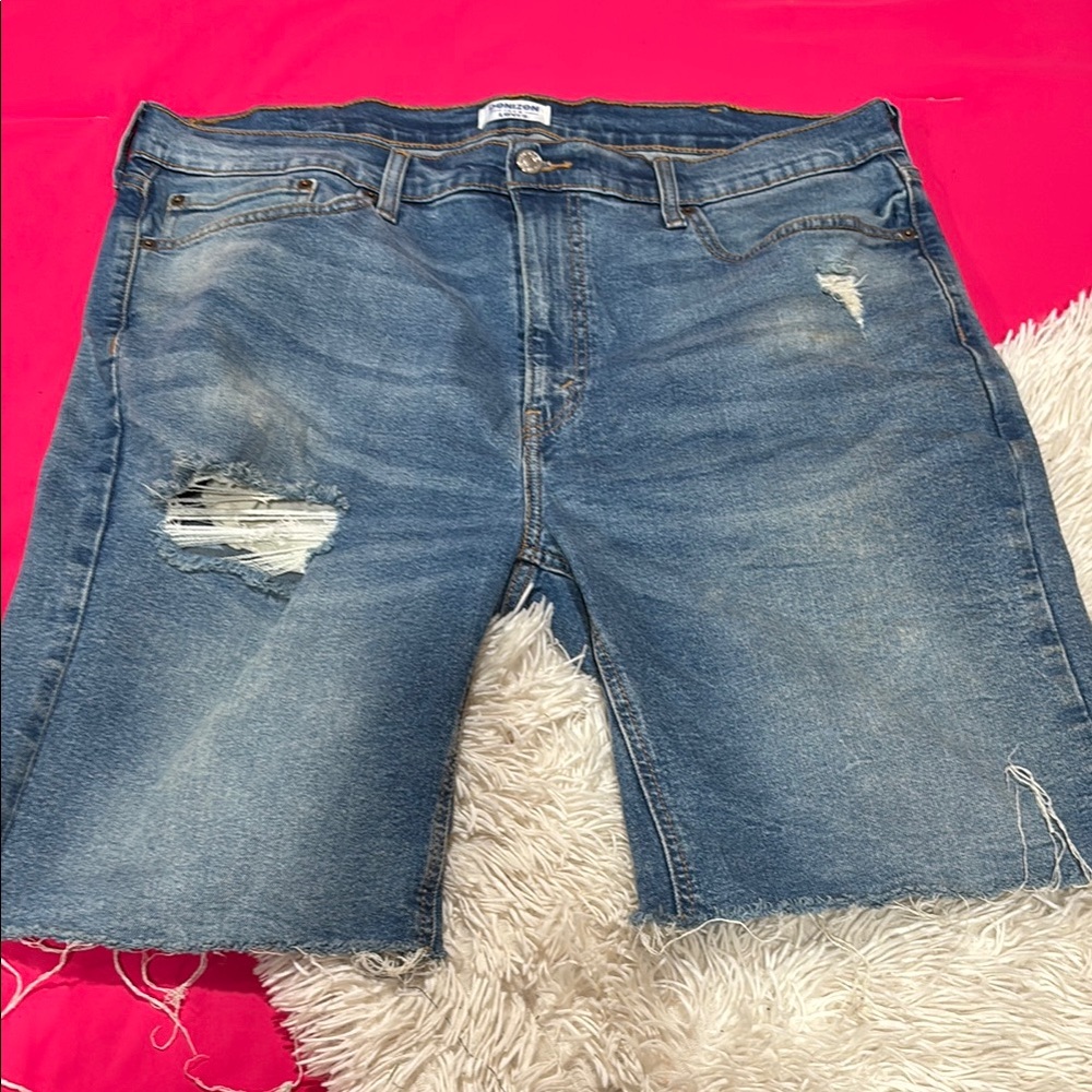 Denizen from Levi's Men's Blue Jean Shorts